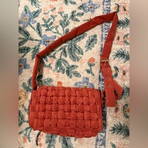 Anthropologie woven bag